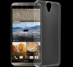 Силиконов гръб ТПУ ултра тънък за HTC ONE E9 plus / E9+ кристално прозрачен